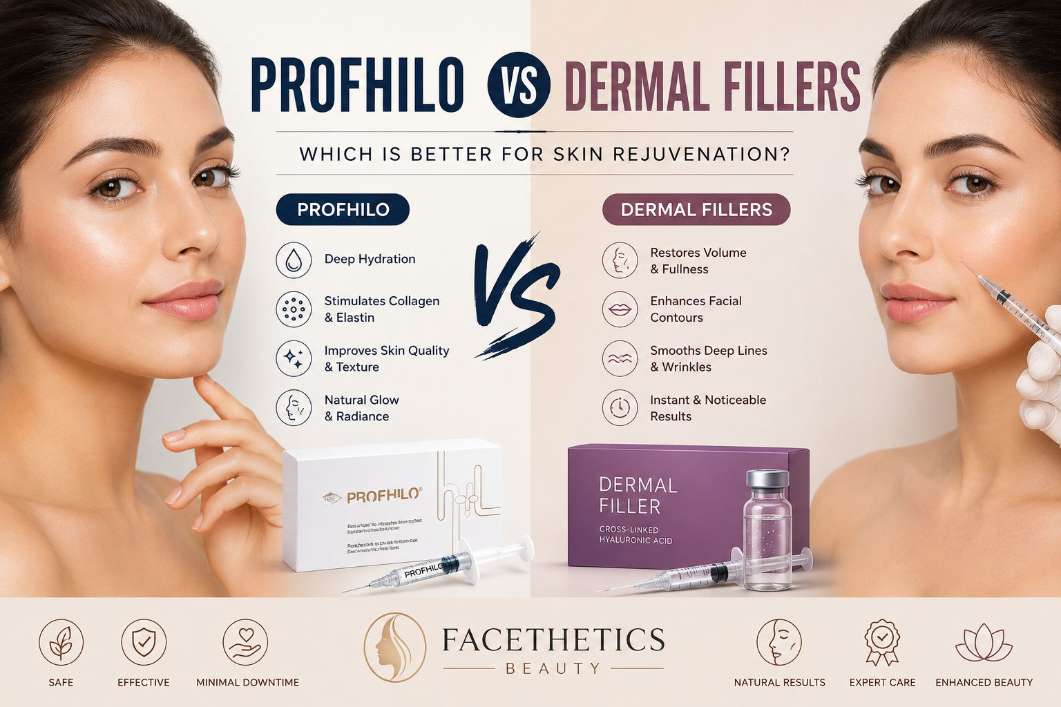 Profhilo vs Dermal Fillers